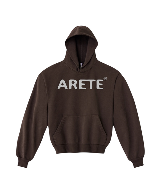 ARETE HOODIE - BROWN